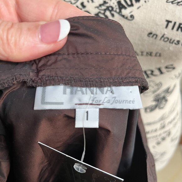 Hanna for La Journee silk skirt NWT - Picture 5 of 7